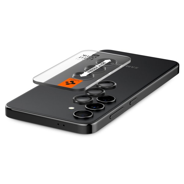Spigen Samsung Galaxy S24 Plus Kamerabeskytter GLAS.tR EZ Fit Optik Pro 2-pakning Svart
