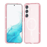 Samsung Galaxy S24 Plus Deksel Glitter MagSafe Rosa