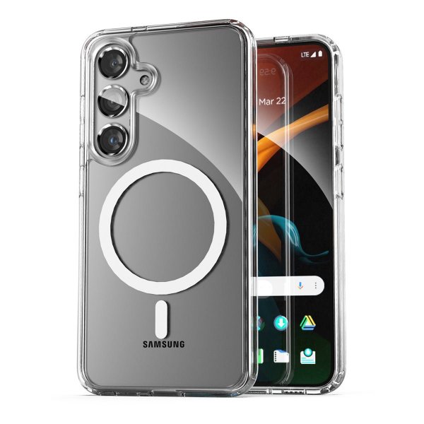 Samsung Galaxy S24 Plus Deksel MagSafe Transparent