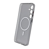 Samsung Galaxy S24 Plus Deksel Korrugerte MagSafe Svart