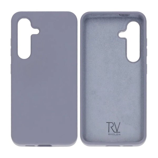 Rvelon Samsung Galaxy S24 Plus Deksel Silikon Lilla
