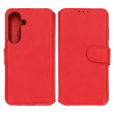 Rvelon Samsung Galaxy S24 Plus Etui Detachable Wallet Case Rød