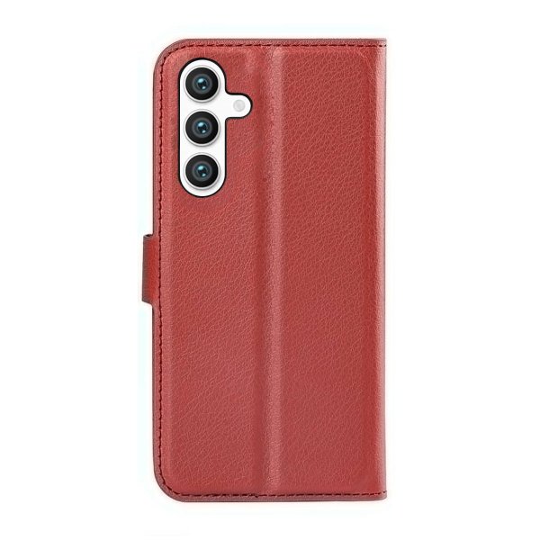 Samsung Galaxy S24 Plus Etui med Stativ Brun