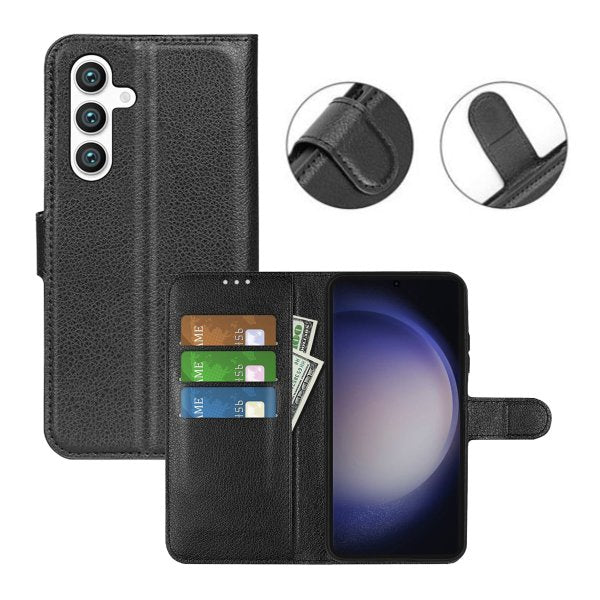 Samsung Galaxy S24 Plus Etui med Stativ Svart