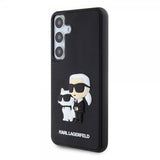 Karl Lagerfeld Samsung Galaxy S24 Plus 3D Rubber Karl & Choupette Svart