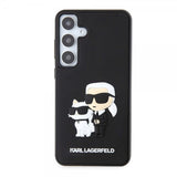 Karl Lagerfeld Samsung Galaxy S24 Plus 3D Rubber Karl & Choupette Svart