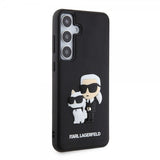 Karl Lagerfeld Samsung Galaxy S24 Plus 3D Rubber Karl & Choupette Svart