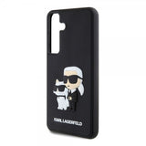 Karl Lagerfeld Samsung Galaxy S24 Plus 3D Rubber Karl & Choupette Svart
