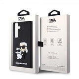 Karl Lagerfeld Samsung Galaxy S24 Plus 3D Rubber Karl & Choupette Svart