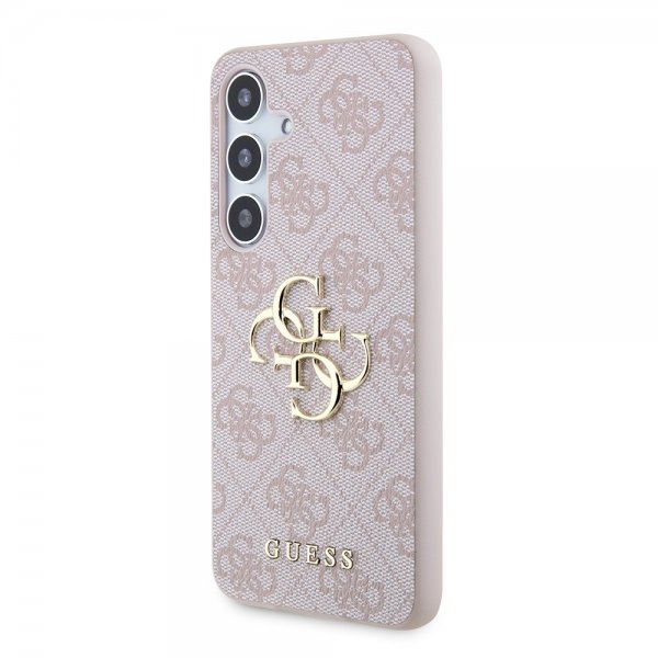 Guess Samsung Galaxy S24 Plus 4G Metal Logo Rosa