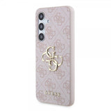 Guess Samsung Galaxy S24 Plus 4G Metal Logo Rosa