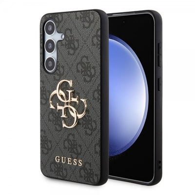 Guess Samsung Galaxy S24 Plus 4G Metal Logo Svart