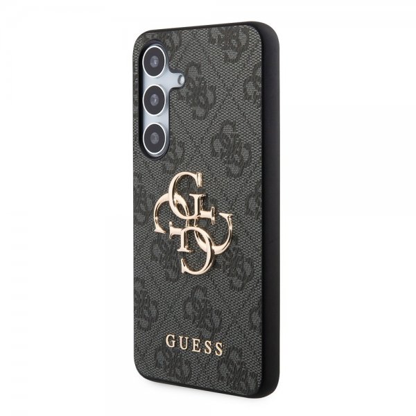 Guess Samsung Galaxy S24 Plus 4G Metal Logo Svart