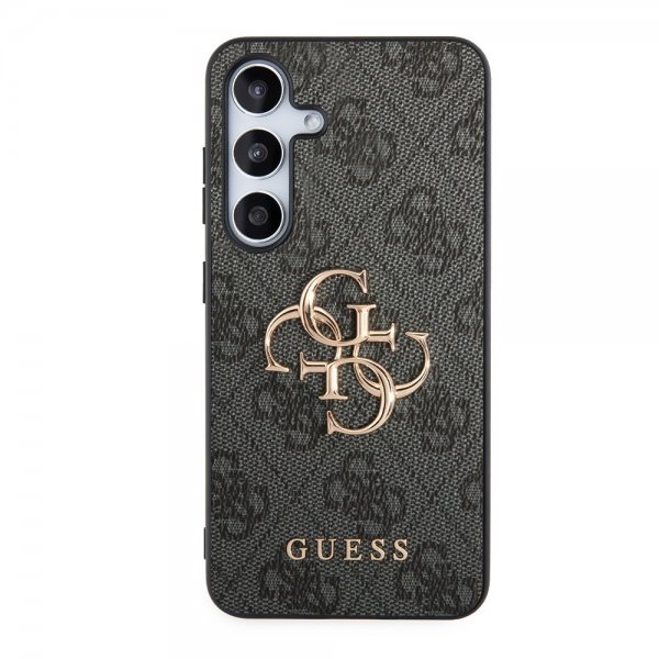 Guess Samsung Galaxy S24 Plus 4G Metal Logo Svart