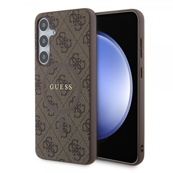 Guess Samsung Galaxy S24 Plus 4G Pattern MagSafe Brun
