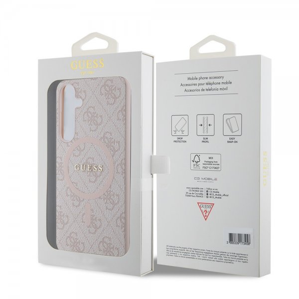 Guess Samsung Galaxy S24 Plus 4G Pattern MagSafe Rosa