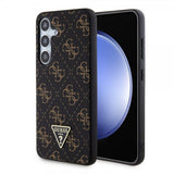 Guess Samsung Galaxy S24 Plus 4G Print Grained Svart