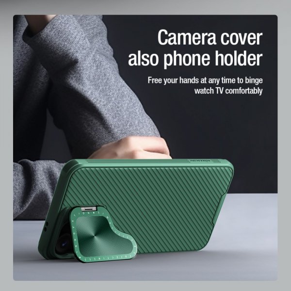 Nillkin Samsung Galaxy S24 Plus Deksel CamShield Prop MagSafe Svart