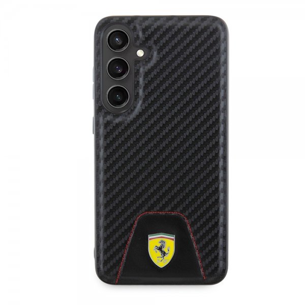 Ferrari Samsung Galaxy S24 Plus Carbon & Stripe Svart
