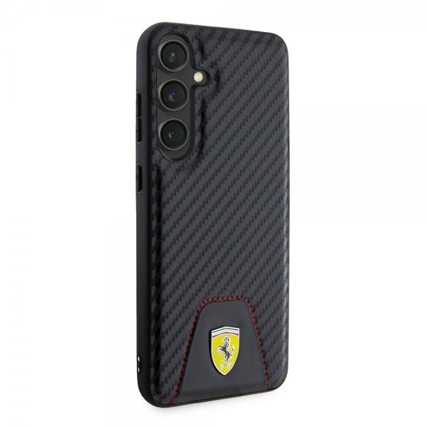 Ferrari Samsung Galaxy S24 Plus Carbon & Stripe Svart