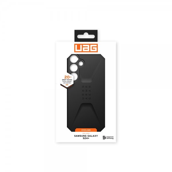 Urban Armor Gear (UAG) Samsung Galaxy S24 Plus Deksel Civilian Svart