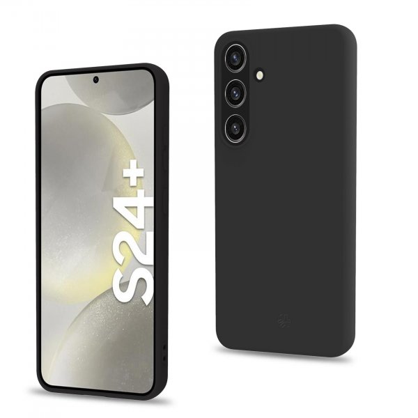 Celly Samsung Galaxy S24 Plus Deksel CROMO Svart