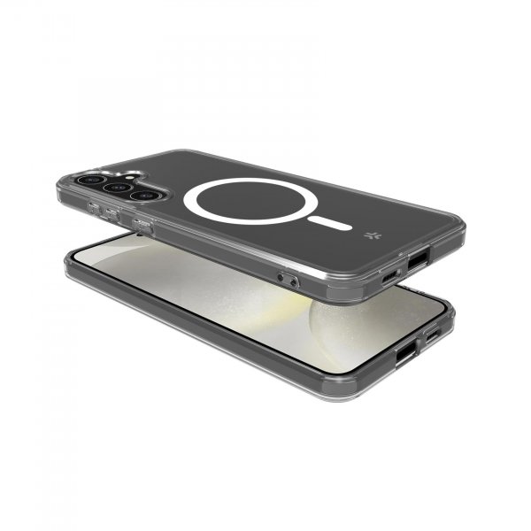 Celly Samsung Galaxy S24 Plus Deksel GELSKINMAG MagSafe Transparent