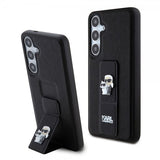 Karl Lagerfeld Samsung Galaxy S24 Plus Grip & Stand Saffiano Svart