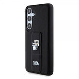 Karl Lagerfeld Samsung Galaxy S24 Plus Grip & Stand Saffiano Svart
