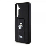 Karl Lagerfeld Samsung Galaxy S24 Plus Grip & Stand Saffiano Svart