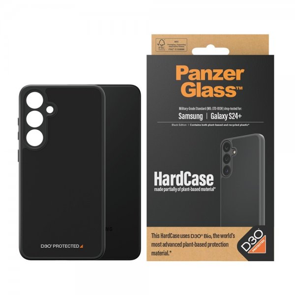 PanzerGlass Samsung Galaxy S24 Plus Deksel HardCase D3O Svart