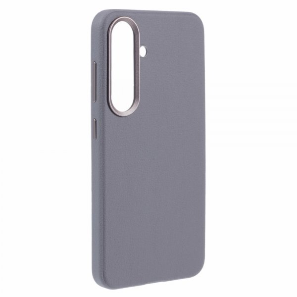 X-Level Samsung Galaxy S24 Plus Deksel Skinntekstur MagSafe Grå