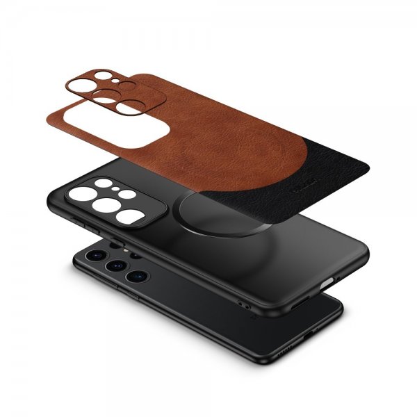 Sulada Samsung Galaxy S24 Plus Deksel Magnetic Series Oransje