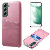 Samsung Galaxy S24 Plus Deksel med To Kortlommer Rosegull