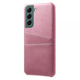 Samsung Galaxy S24 Plus Deksel med To Kortlommer Rosegull
