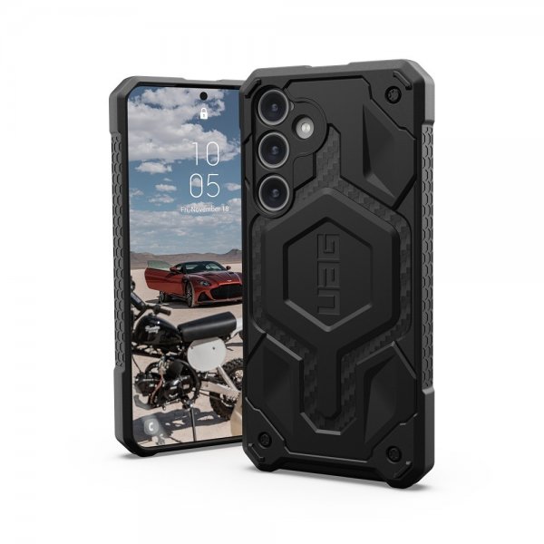 Urban Armor Gear (UAG) Samsung Galaxy S24 Plus Deksel Monarch Carbon Fiber Svart