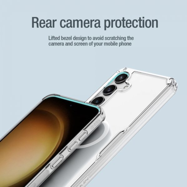Nillkin Samsung Galaxy S24 Plus Deksel Nature Pro Series MagSafe Transparent