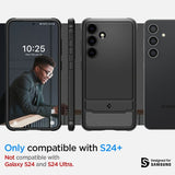 Spigen Samsung Galaxy S24 Plus Deksel Rugged Armor Matte Black