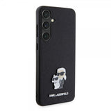 Karl Lagerfeld Samsung Galaxy S24 Plus Saffiano Karl & Choupette Svart