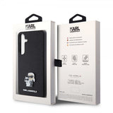 Karl Lagerfeld Samsung Galaxy S24 Plus Saffiano Karl & Choupette Svart