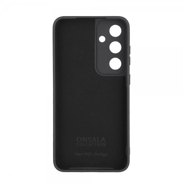 Onsala Samsung Galaxy S24 Plus Deksel Silikon Svart