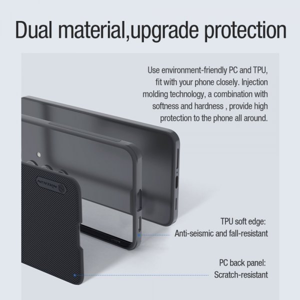 Nillkin Samsung Galaxy S24 Plus Deksel Super Frosted Shield Pro MagSafe Svart