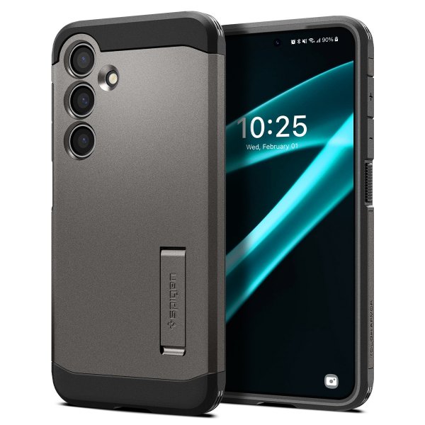 Spigen Samsung Galaxy S24 Plus Deksel Tough Armor Gunmetal