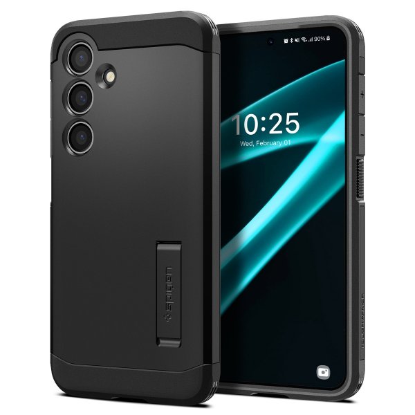 Spigen Samsung Galaxy S24 Plus Deksel Tough Armor Svart