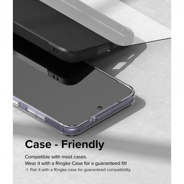 Ringke Samsung Galaxy S24 Plus Skjermbeskytter Easy Slide 2-pakning