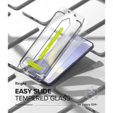 Ringke Samsung Galaxy S24 Plus Skjermbeskytter Easy Slide 2-pakning