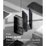 Ringke Samsung Galaxy S24 Plus Skjermbeskytter Easy Slide Privacy 2-pakning