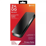 Zagg InvisibleShield Samsung Galaxy S24 Plus Skjermbeskytter Flex Privacy Matte