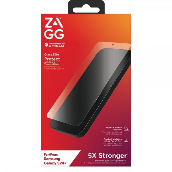 Zagg InvisibleShield Samsung Galaxy S24 Plus Skjermbeskytter Glass Elite