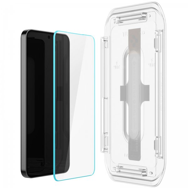Spigen Samsung Galaxy S24 Plus/Galaxy S25 Plus Skjermbeskytter GLAS.tR EZ Fit 2-pakning